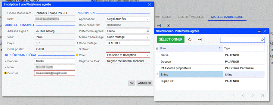 Étape 1 - Vérifier les informations