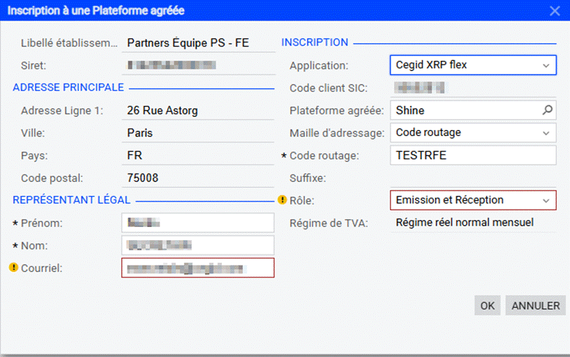 Étape 2 - Sélectionner Shine