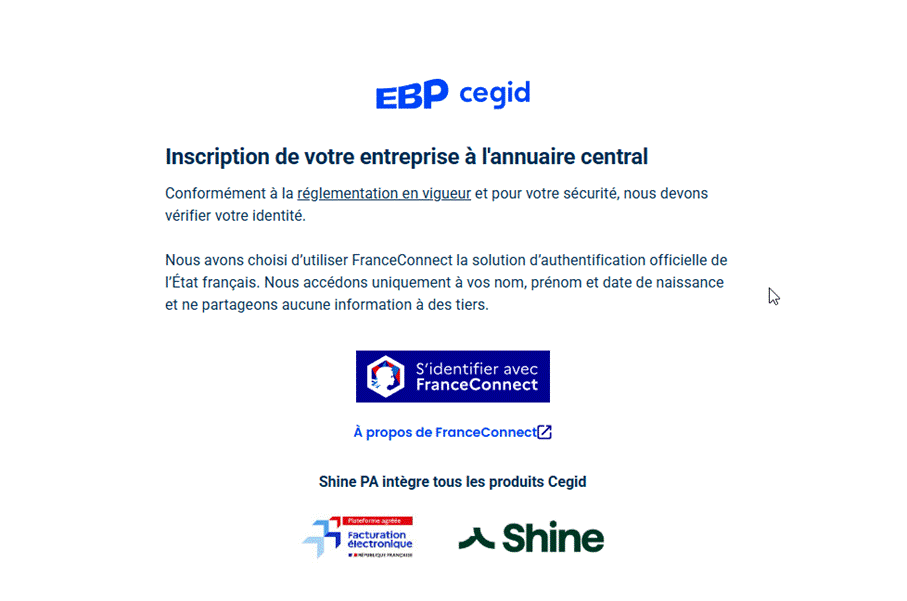 Étape 6 - France Connect